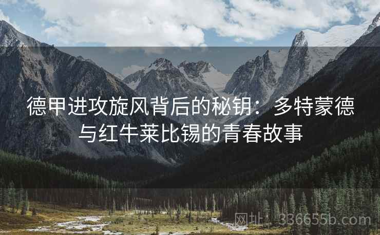 德甲进攻旋风背后的秘钥：多特蒙德与红牛莱比锡的青春故事